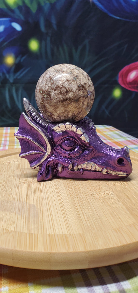 Purple Dragon Head